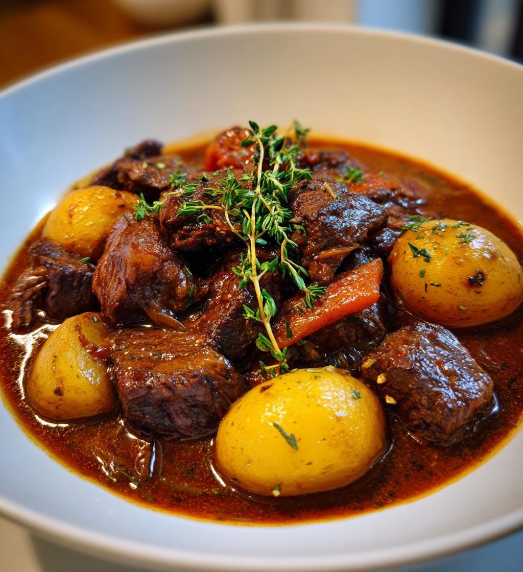 Köttgryta med Potatis och Timjan - detail 1