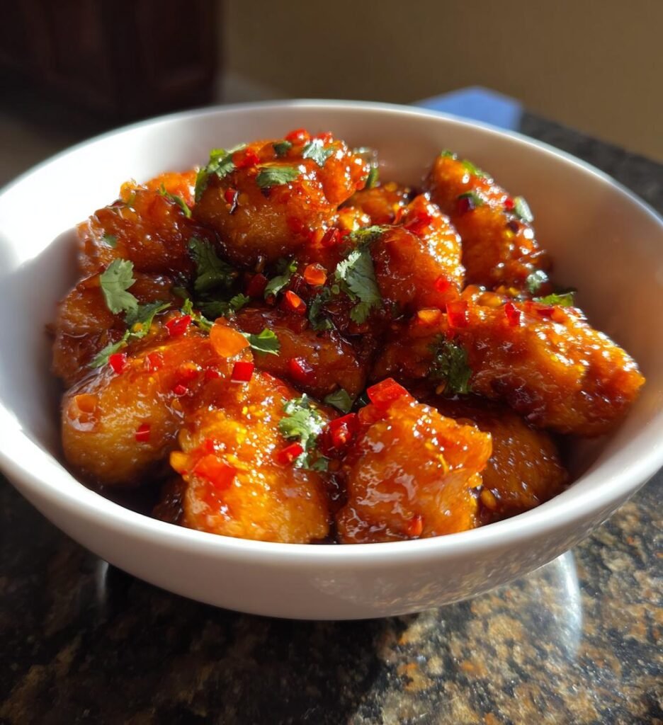 Kycklinggryta med Ingefära och Sweet Chili