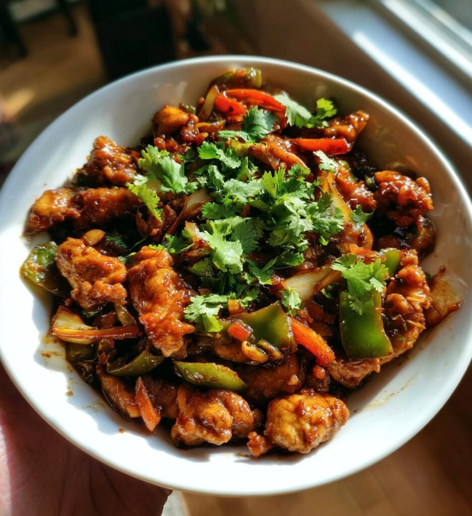 Kycklingwok med Hoisinsås