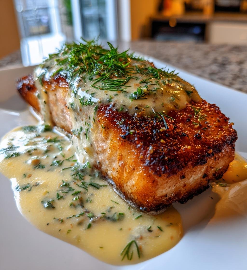 Lax med kall citronsås - detail 1