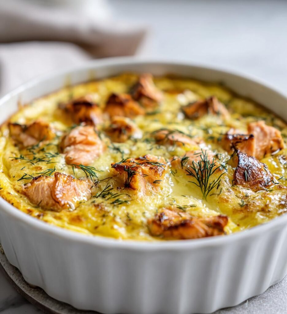 Laxpudding med Skirat Smör