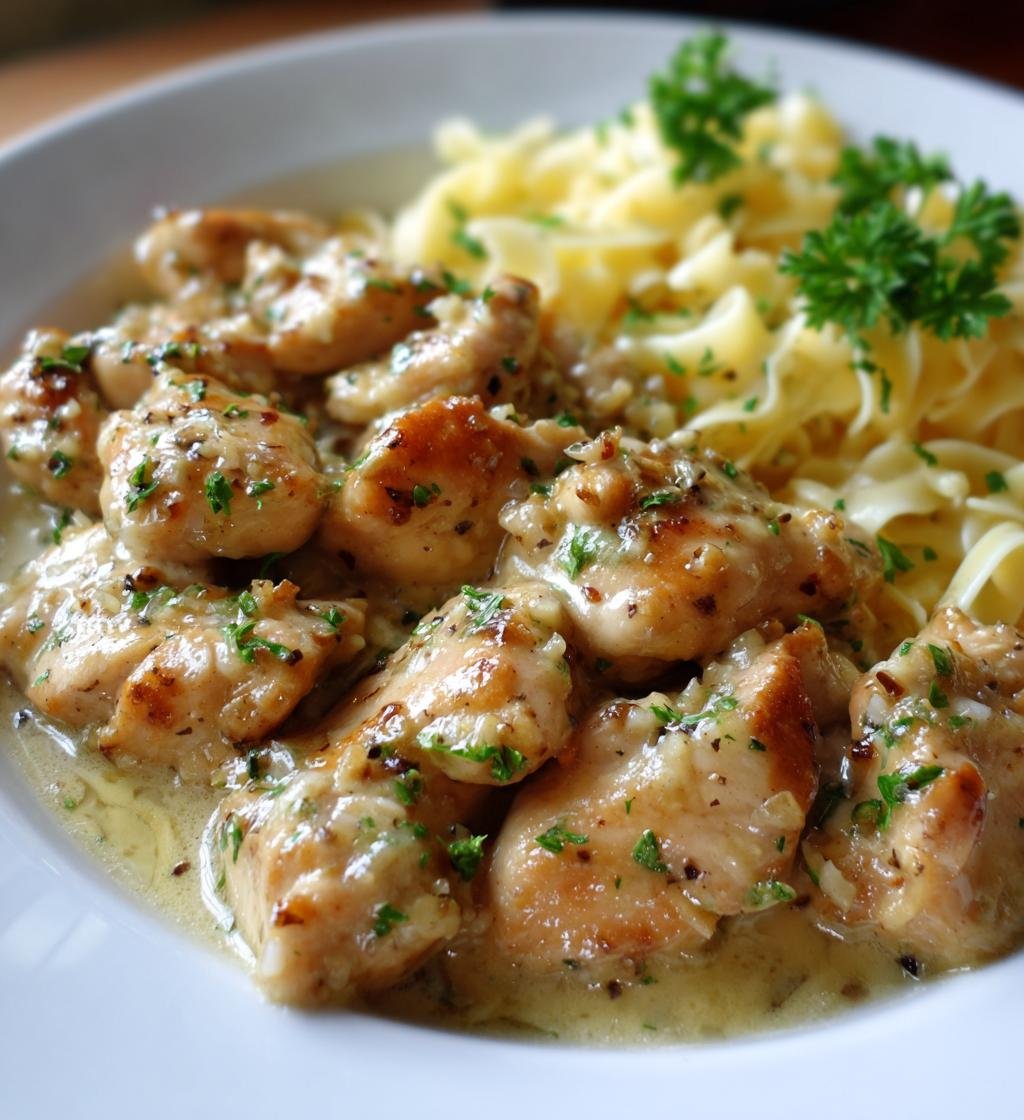 Magiskt God Kyckling i Parmesan- och Vitlökssås - detail 1