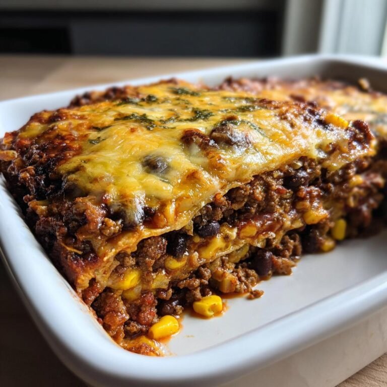 Magiskt God Tacogratäng med Köttfärs