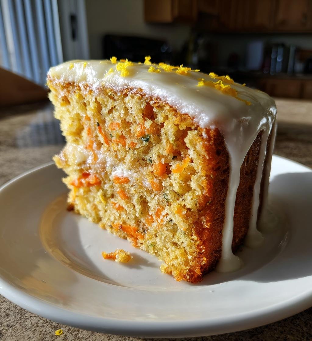 Morots- och citronkaka - detail 1