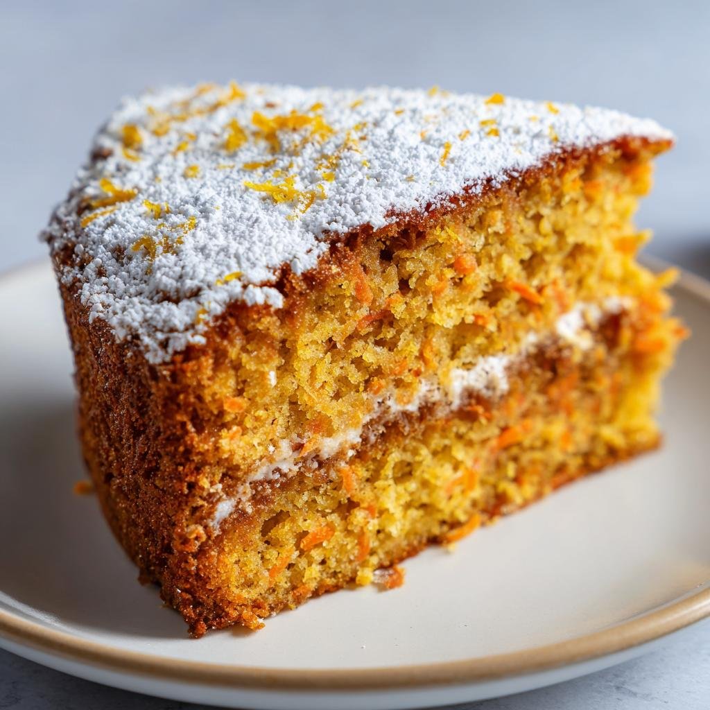 Morotskaka med apelsin