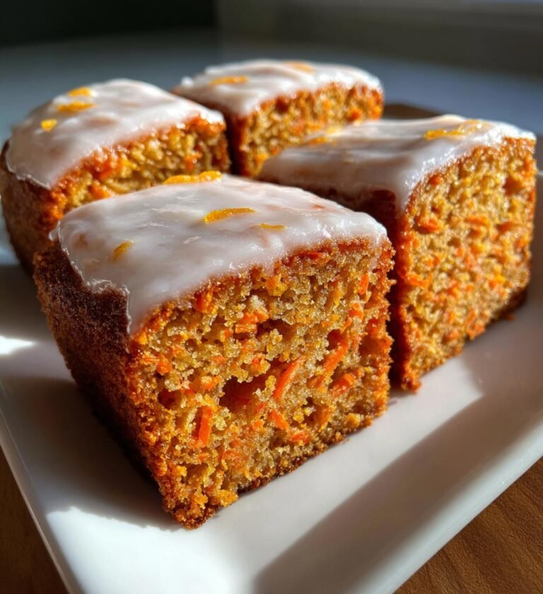 Morotsrutor med glasyr