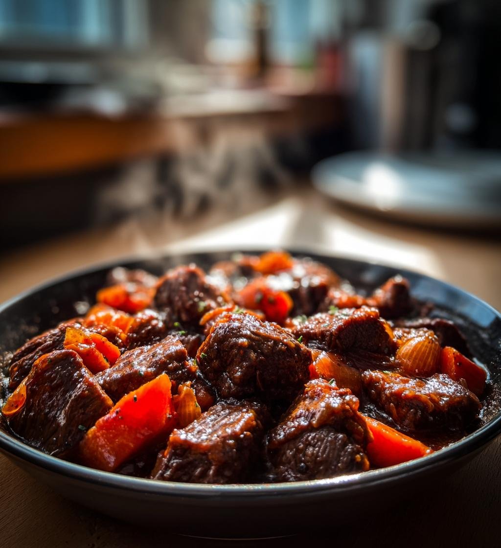 Mustig Högrevsgryta med Rödvin - detail 1