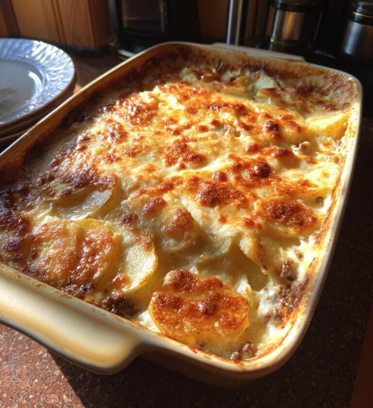 Potatis- och Köttfärsgratäng (Supergod!)