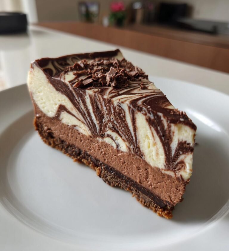 Romantisk chokladcheesecake