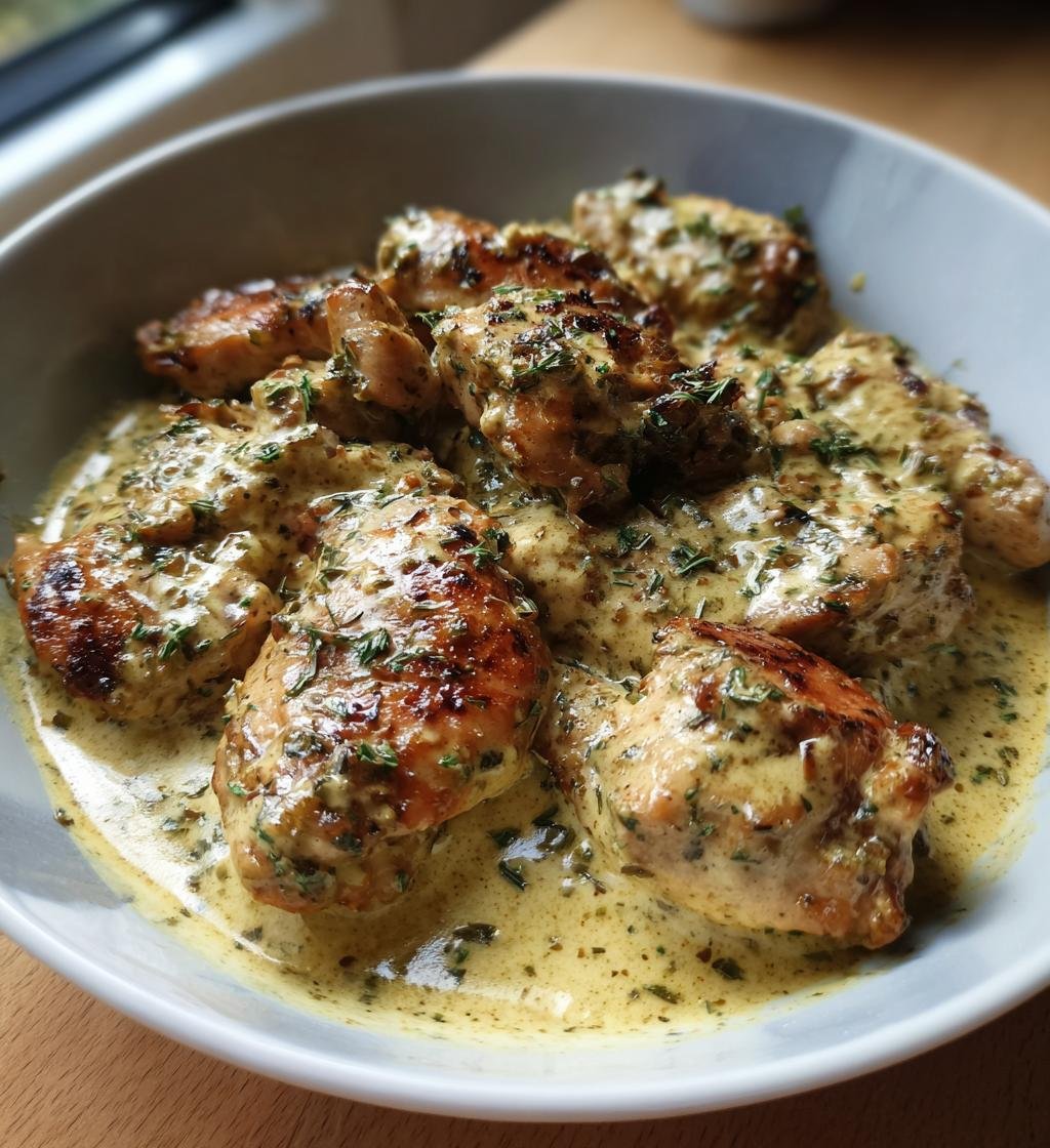 Saftig Kyckling i Dijonsenapssås - detail 1