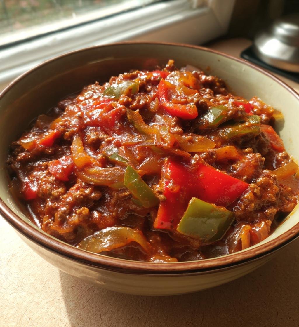 Snabb Vardagsgryta med Köttfärs och Paprika - detail 1