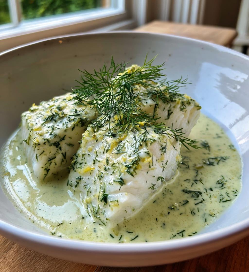 Torsk i Krämig Dill- och Citronsås - detail 1