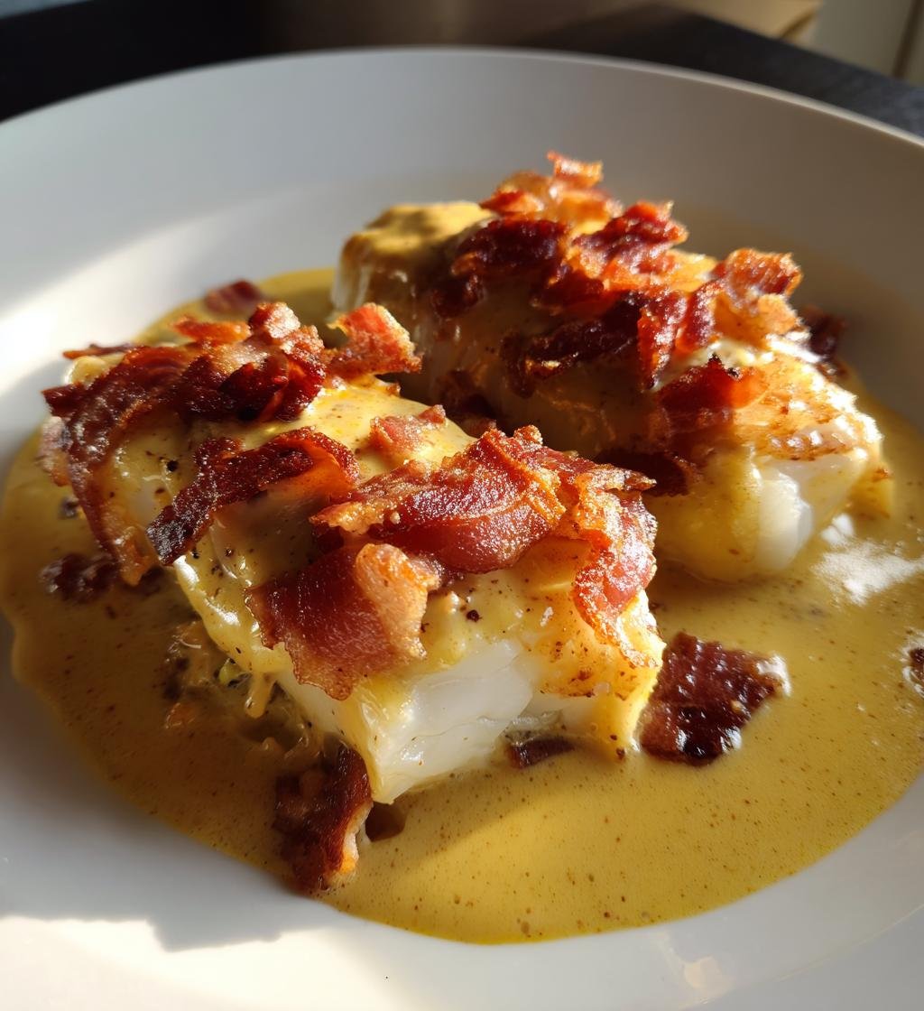 Torsk i Senapssås med Bacon - detail 1