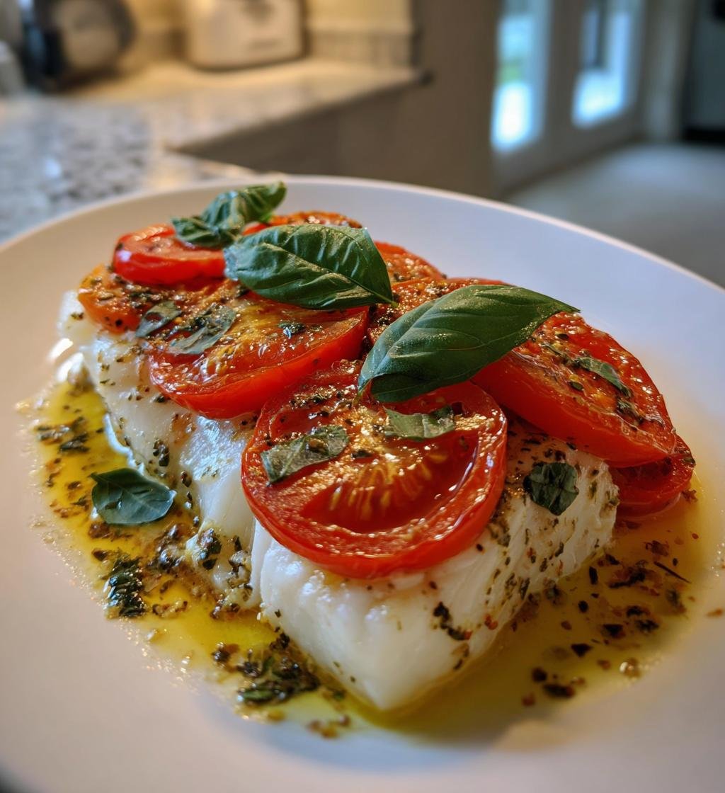 Torsk i Ugn med Tomat och Mozzarella - detail 1