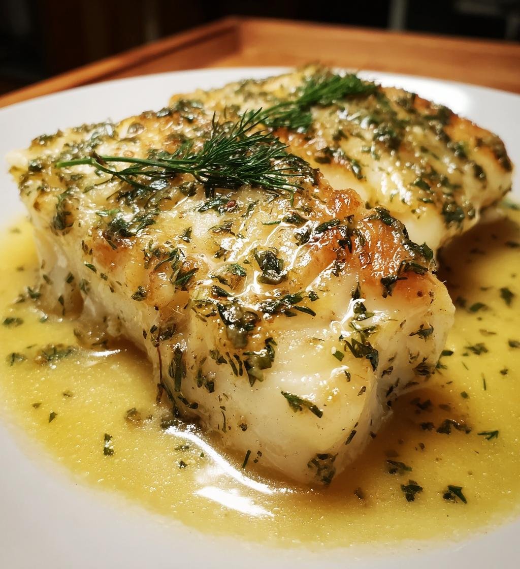 Torskrygg i Smörsås med Dill - detail 1