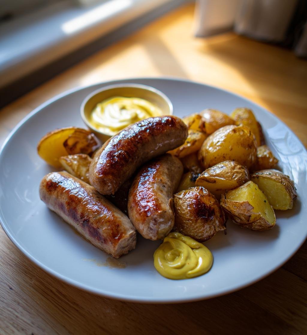 Ugnsbakad Korv med Potatis och Senap - detail 1