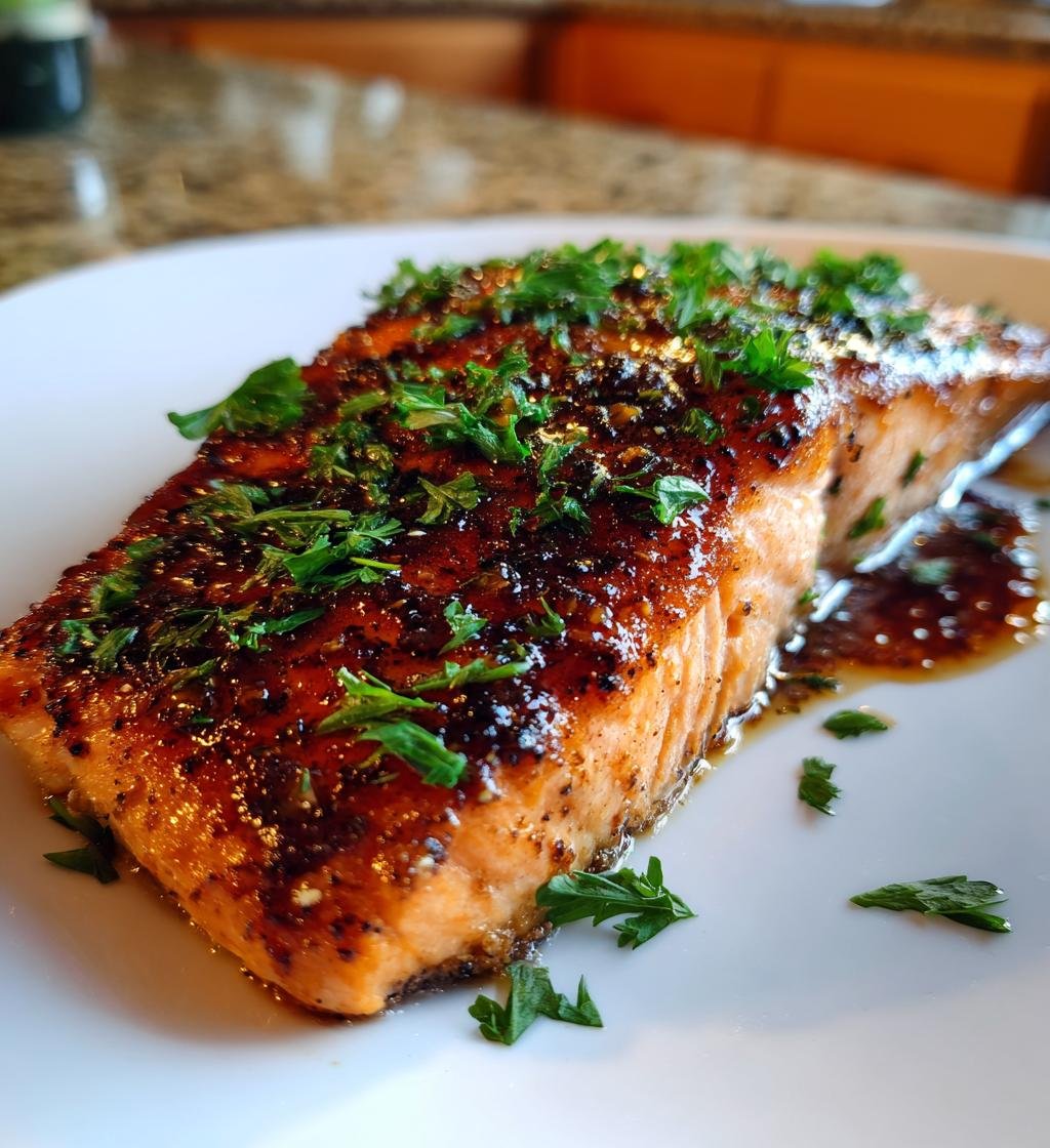 Ugnsbakad Lax med Honung och Vitlök - detail 1