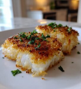 Ugnsbakad Torsk med Parmesan