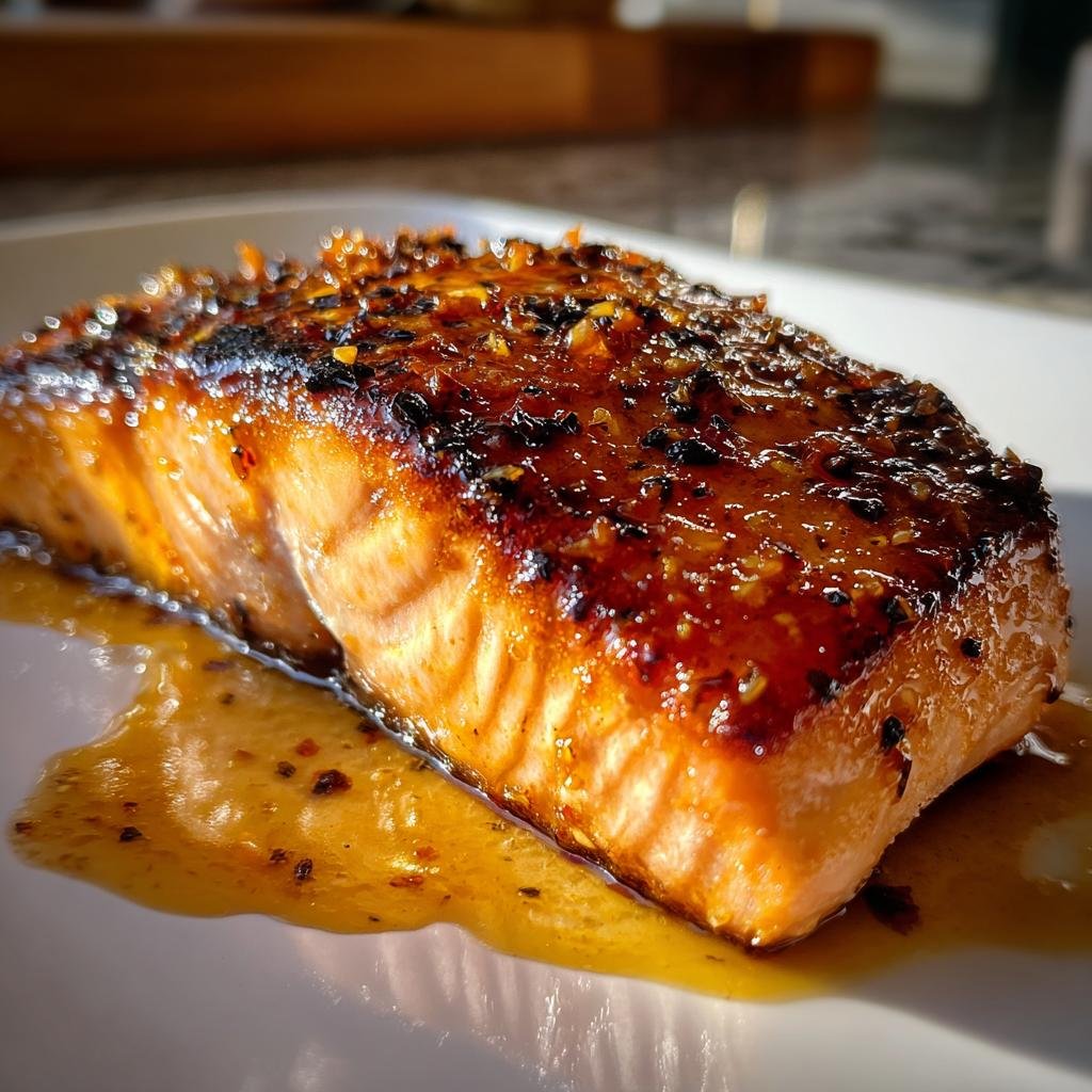 Ugnsbakad lax med honung och senap - detail 1