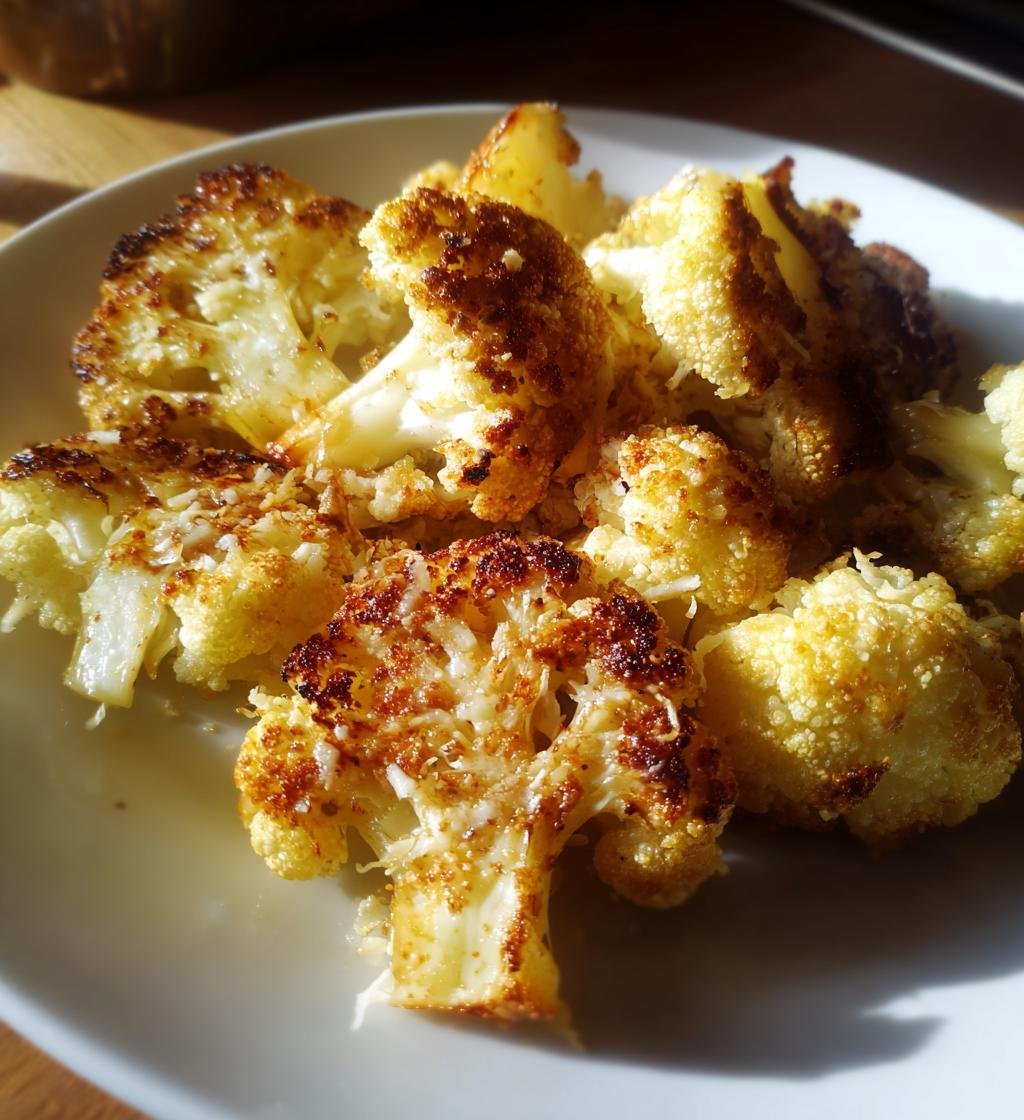 Ugnsrostad blomkål med parmesan - detail 1