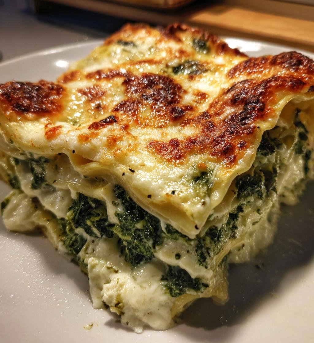 Vegetarisk Lasagne med Spenat och Ricotta - detail 1
