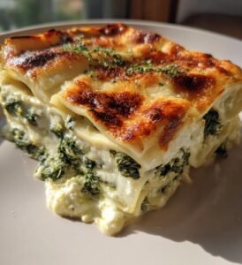 Vegetarisk Lasagne med Spenat och Ricotta