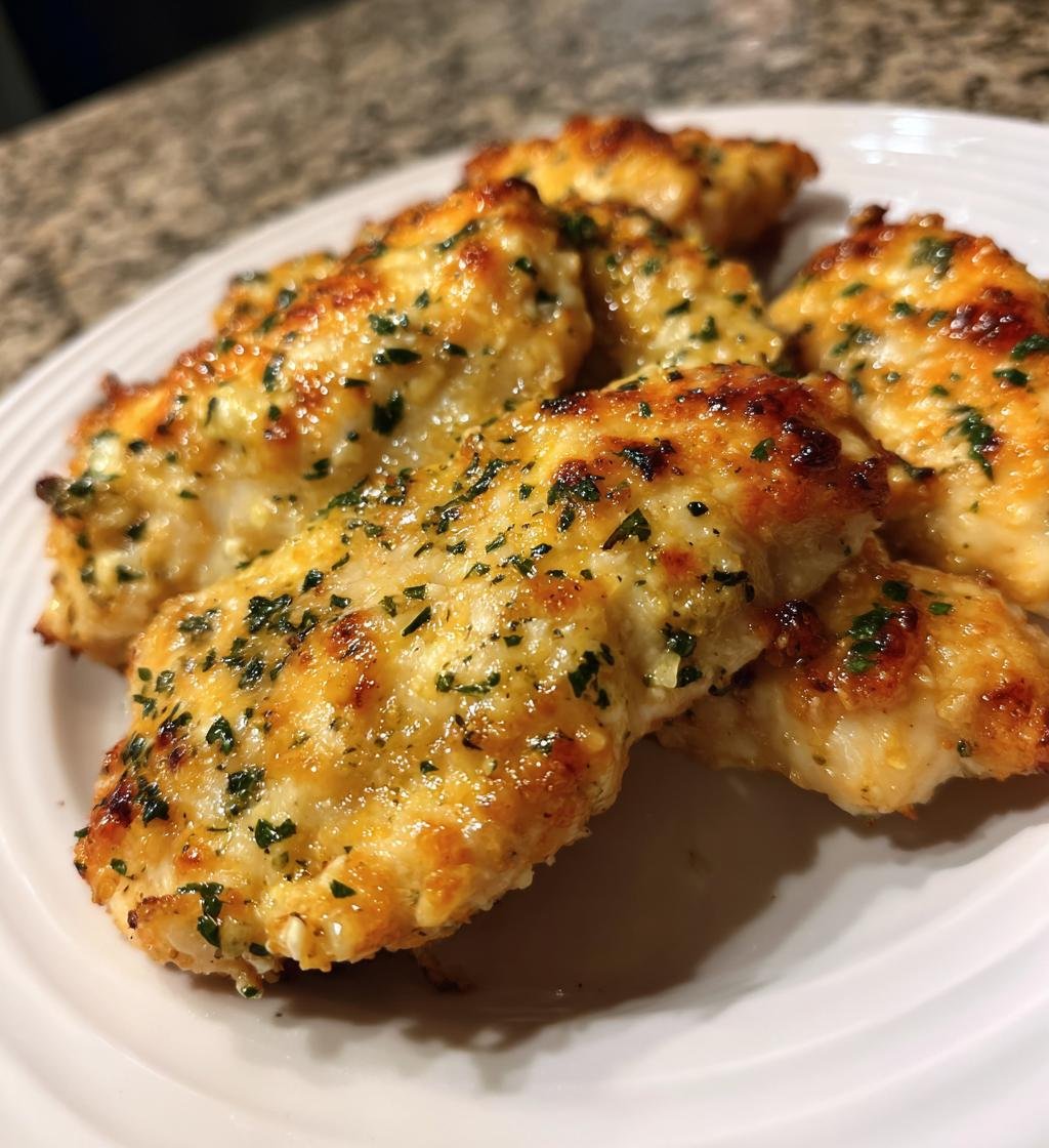 Vitlökskyckling med Parmesan i Ugn - detail 1