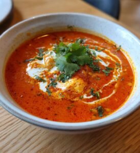 Värmd Linssoppa med Rökt Paprika, Kokos och Ingefära