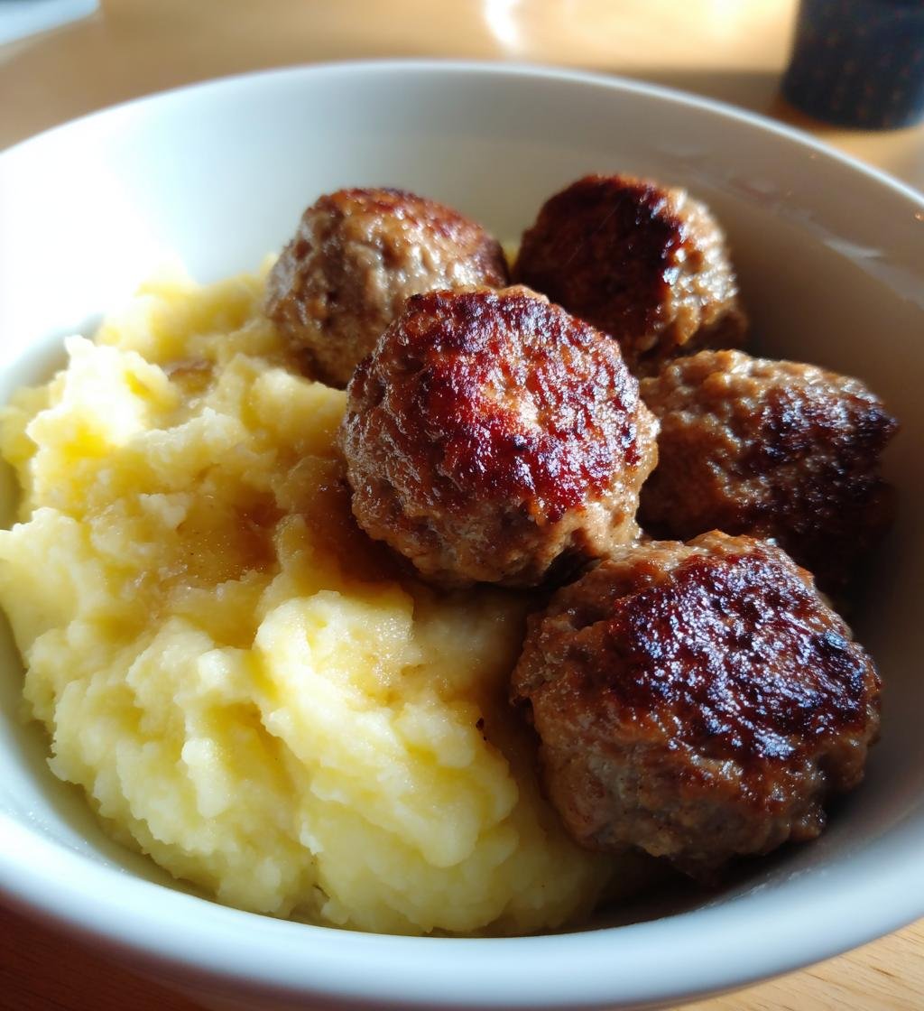 Köttbullar med potatismos - Enkel och God Hemlagad Mat - steg för steg