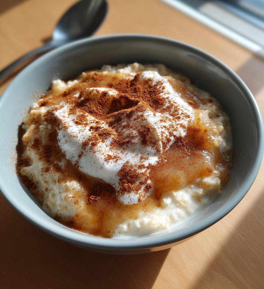 Gröt med äppelmos och kanel recept – Enkel och God Frukost - steg för steg