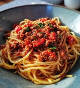 köttfärssås med vin