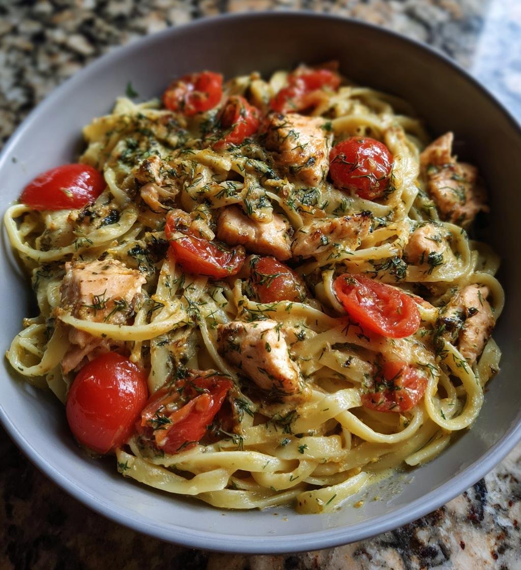 Krämig laxpasta med tomater och dill – Enkel och God! - steg för steg