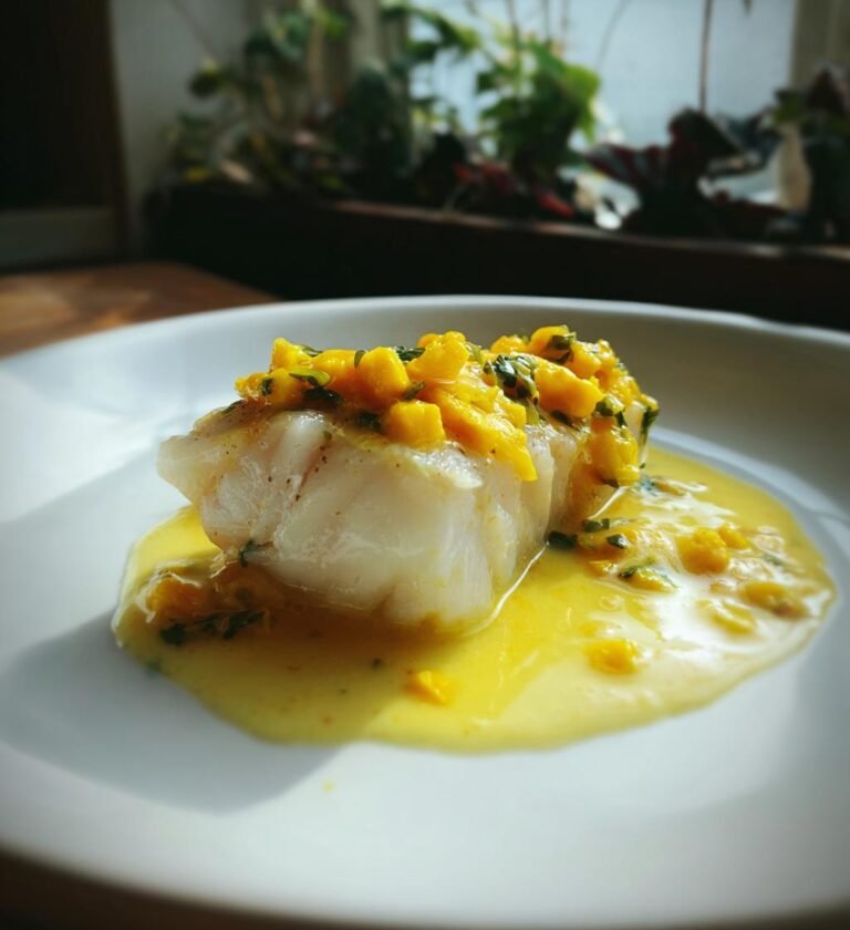 torsk med äggsås