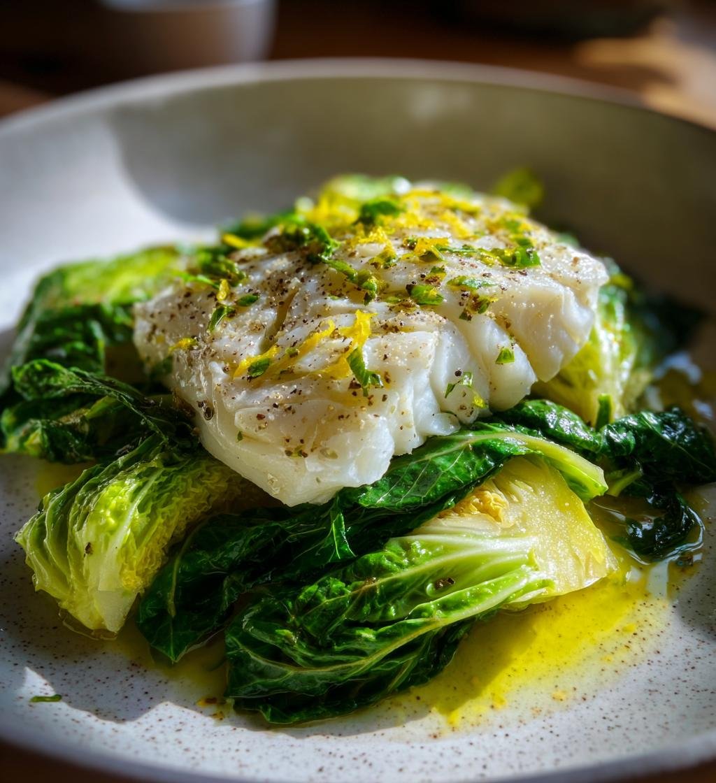 Torskrygg med spetskål – Enkel och God Fiskrätt - steg för steg