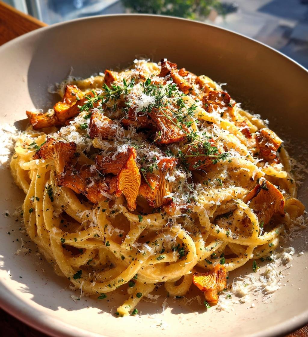 Krämig pasta med kantareller – En perfekt rätt för hösten - steg för steg