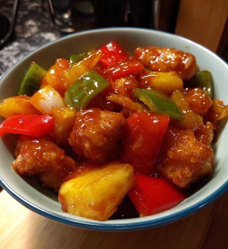 kyckling i sötsur sås