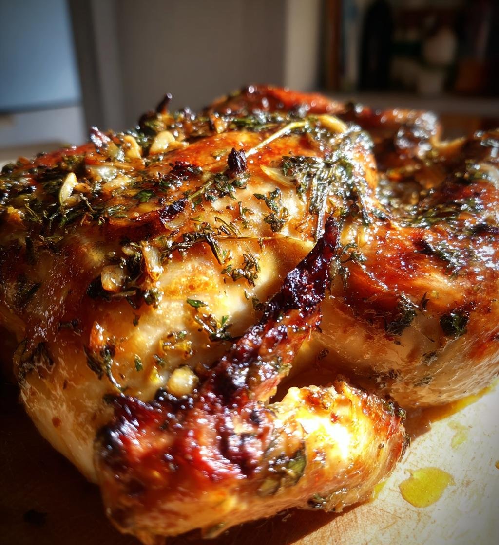 Kyckling i ugn med vitlök och basilika - Enkel och God middag - steg för steg