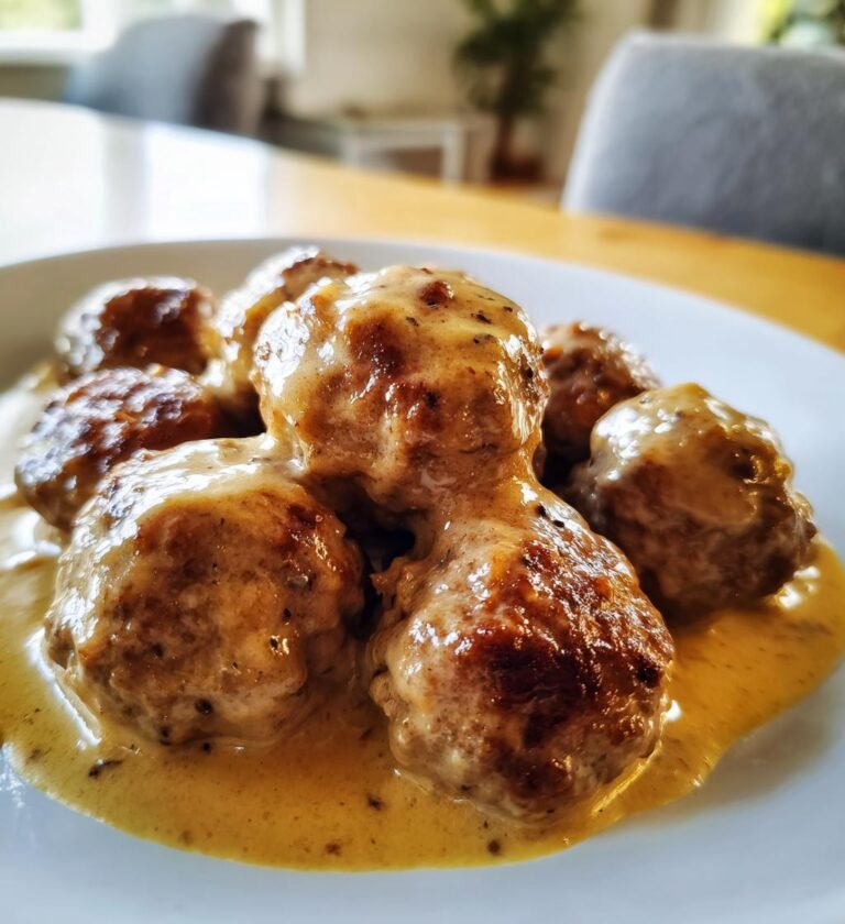 köttbullar med gräddsås
