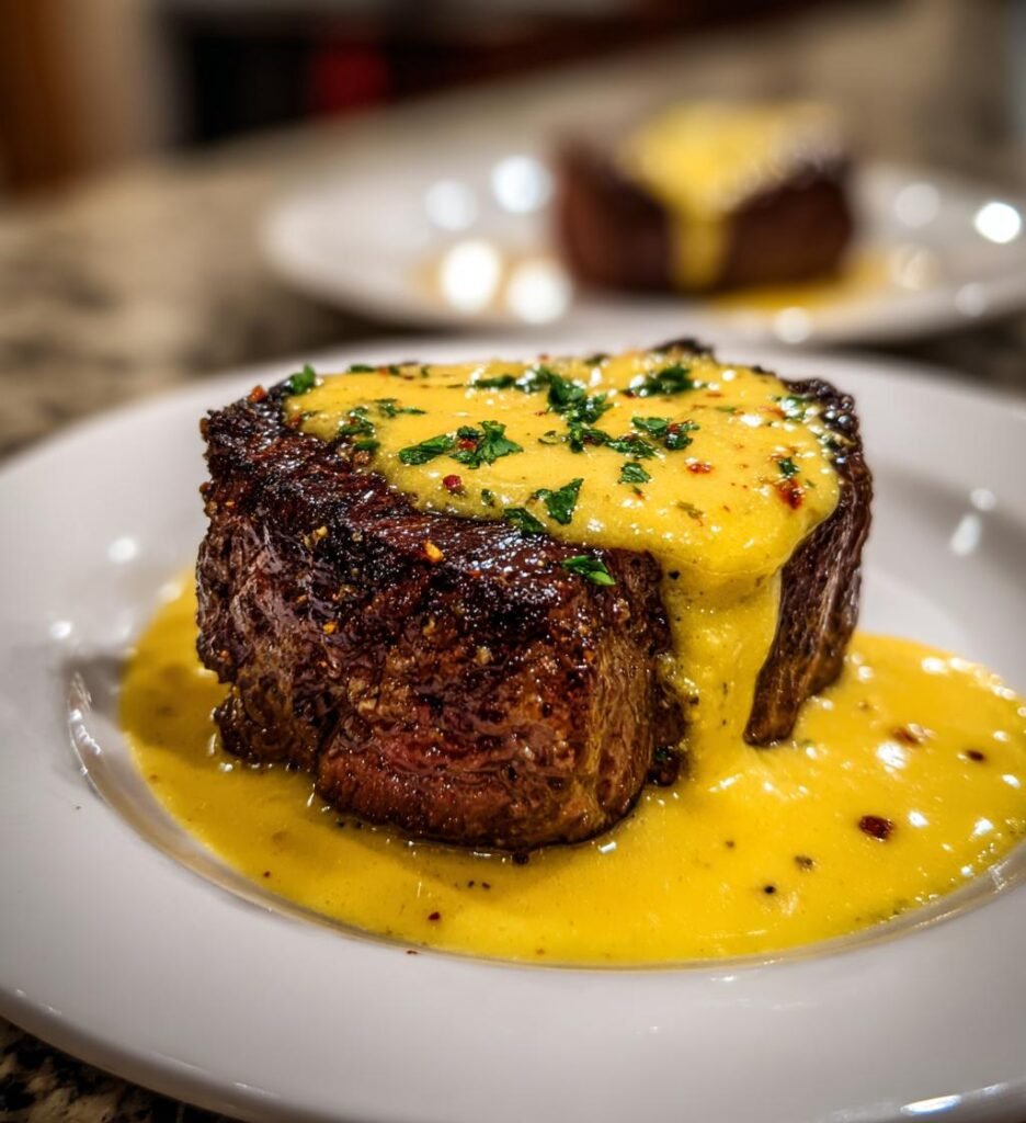 biff med bearnaisesås recept