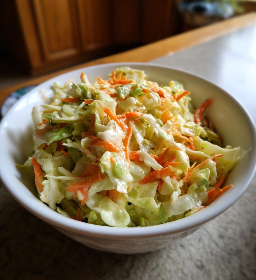 Coleslaw recept krämig hemgjord - Enkel och god sallad - steg för steg