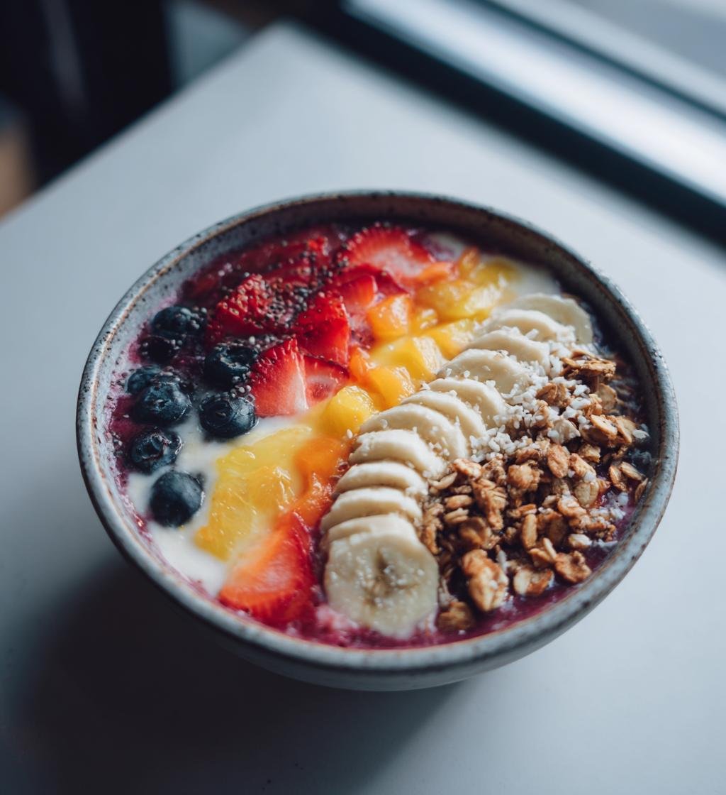 Smoothie bowl recept frukost – Enkel och nyttig start på dagen - steg för steg