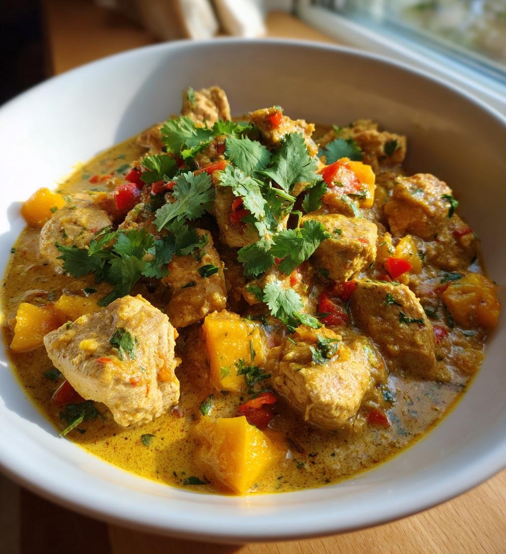 Kyckling curry mango chutney - Enkel och Krämig Middag