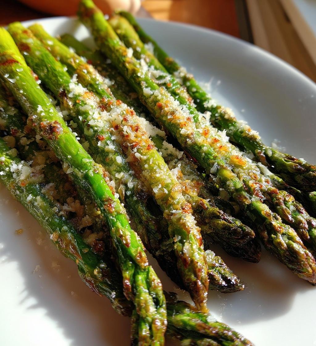 Ugnsrostad sparris med parmesan – Enkel och god rätt