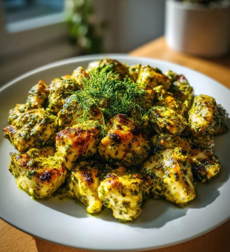 kyckling med pesto recept enkelt