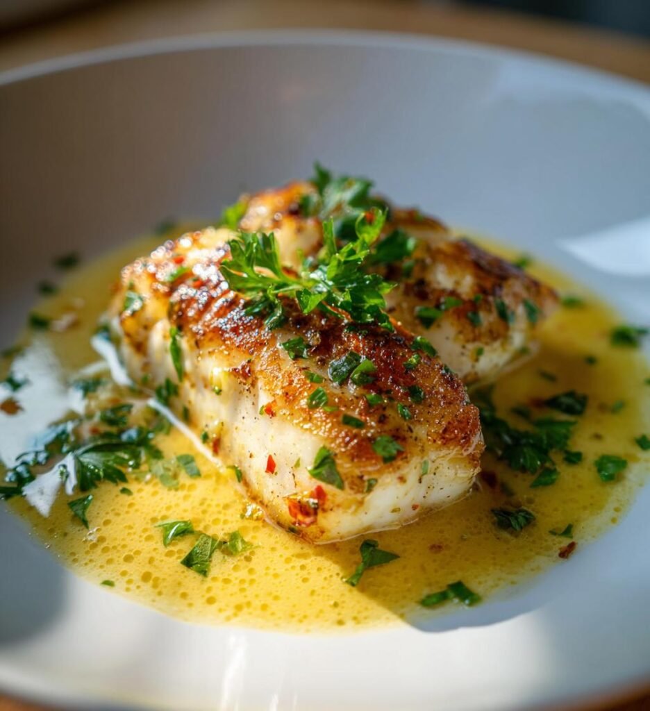 torsk med citronsås