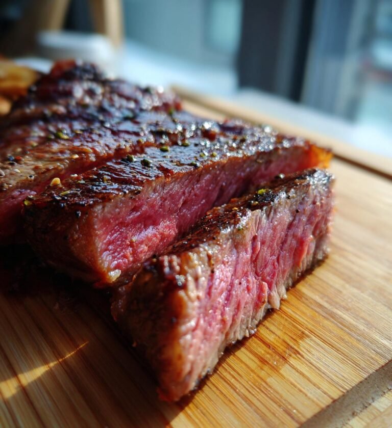 entrecôte i stekpanna recept