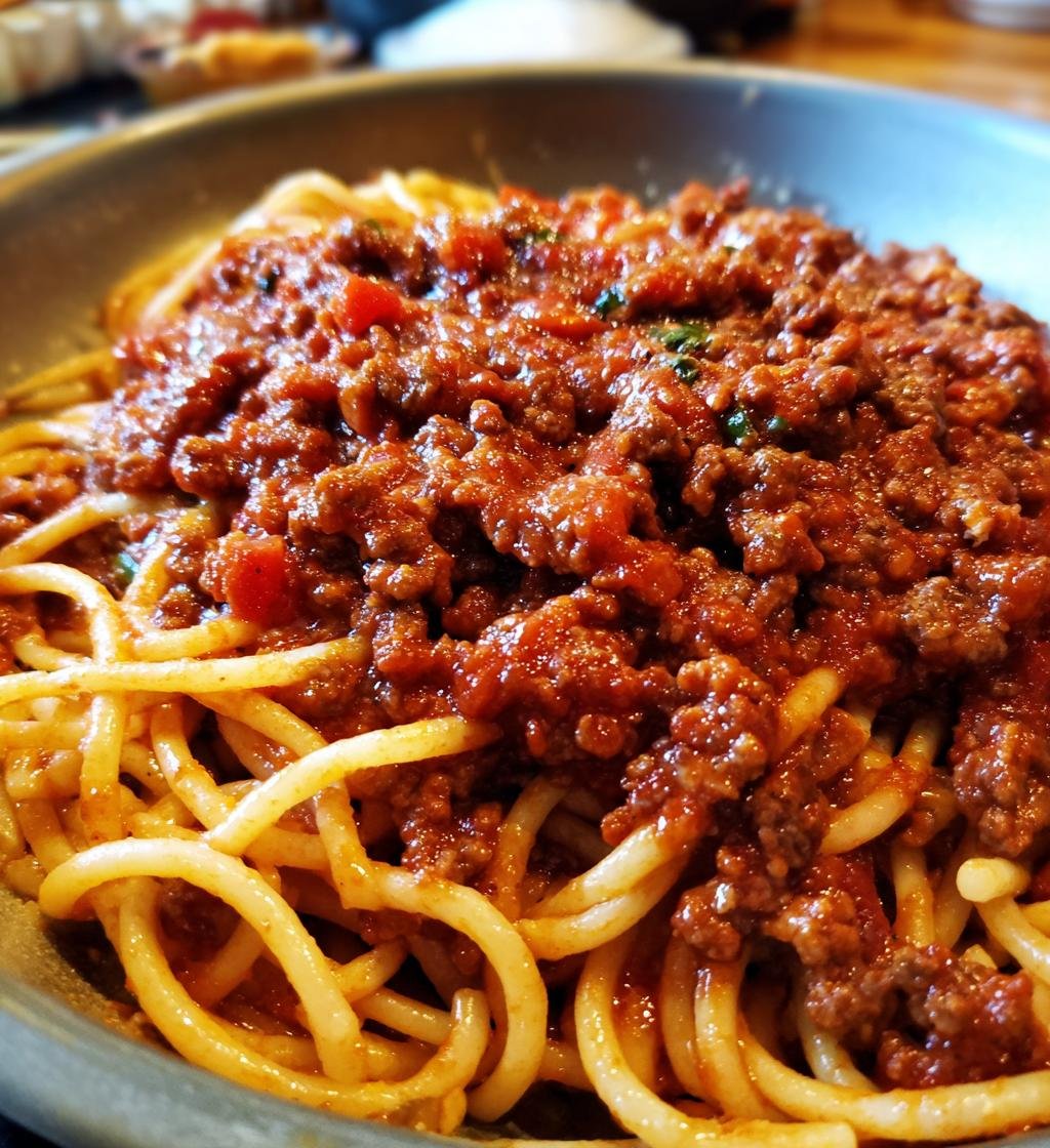 Köttfärssås Bolognese: Enkel och God Pastarätt på Nolltid