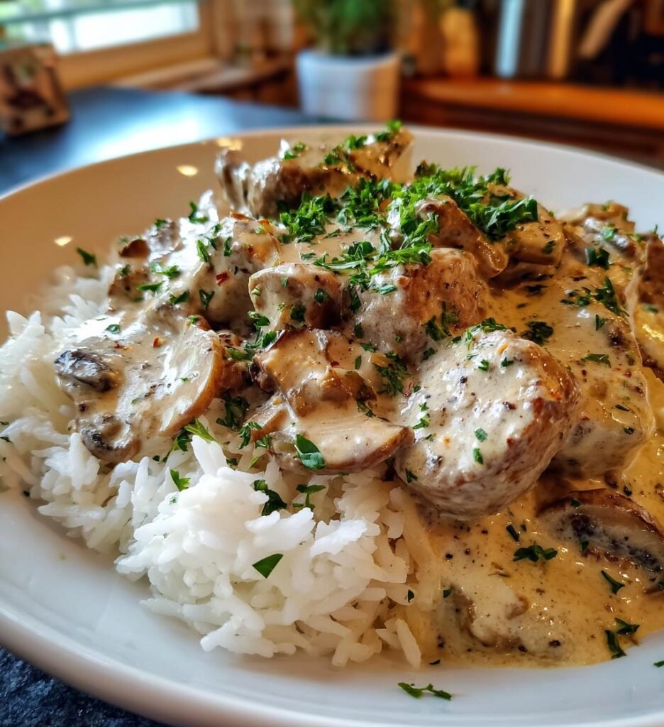 korvstroganoff recept enkel middag