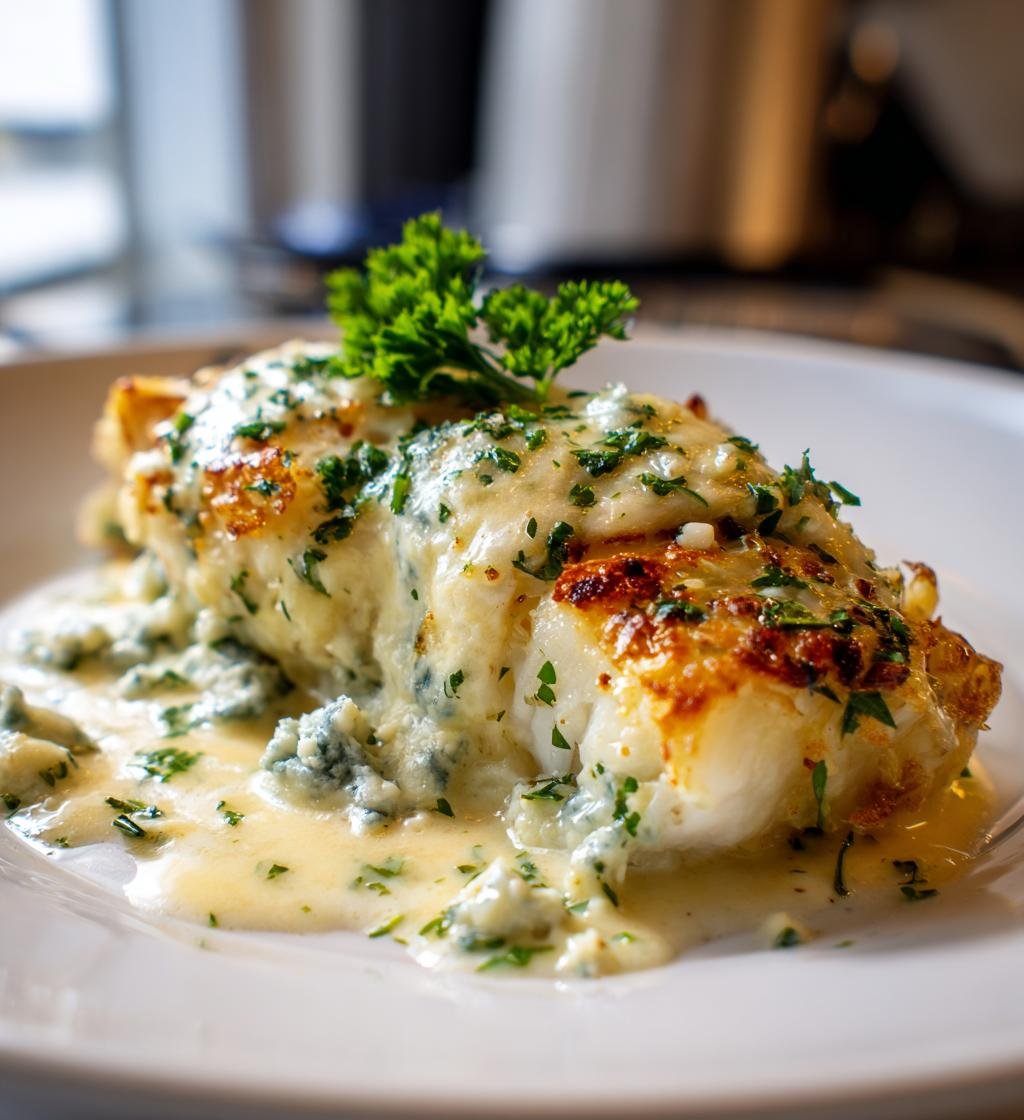Torsk med ädelost – Enkel och Krämig Middag på 30 Minuter - steg för steg