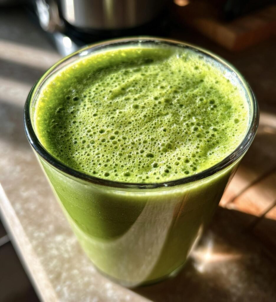 frukostsmoothie med spenat recept